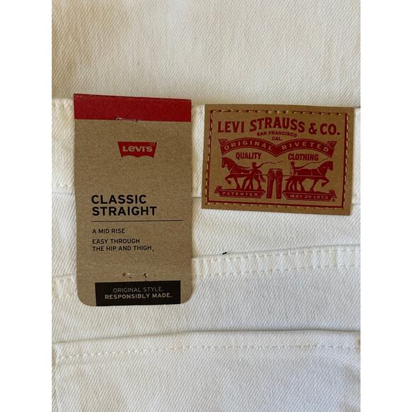 Levi’s Original Women's Classic Straight Fit Jeans Size 14 Medium - Picture 7 of 7